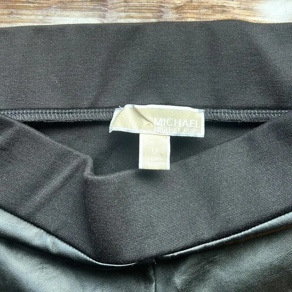 💙 MICHAEL Michael Kors FAUX leather leggings - Picture 4 of 5